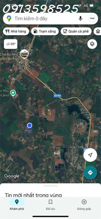 Bán Đất Bình Phước, 250m2, sổ sẵn 100m2 thổ cư, 280tr Đường 8m