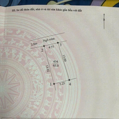 cc gửi bán 65m dất hợp đồng làn 2 TL419 đường ô tô chạy thông