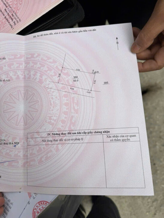 Bán đất mặt ngõ thông kinh doanh ô tô tải tránh 50m Khuyến Lương, Lĩnh Nam, Hoàng Mai – 7.5 tỷ