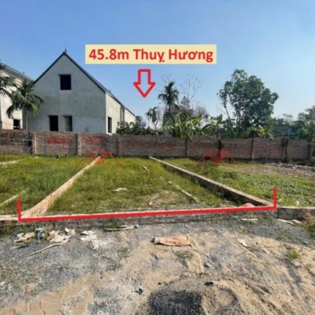 SIÊU PHẨM GIÁ 1,950 TỶ ĐẤT TẠI THỤY HƯƠNG-CHƯƠNG MỸ D/T:45,8M SIÊU PHẨM GIÁ 1,950 TỶ ĐẤT TẠI THỤY HƯƠNG-CHƯƠNG MỸ D/T:45,8M
