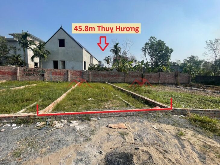 SIÊU PHẨM GIÁ 1,950 TỶ ĐẤT TẠI THỤY HƯƠNG-CHƯƠNG MỸ D/T:45,8M