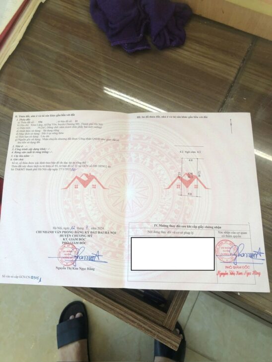 SIÊU PHẨM GIÁ 3,350 TỶ ĐẤT TẠI ĐẠI YÊN-CHƯƠNG MỸ D/T:59,2M