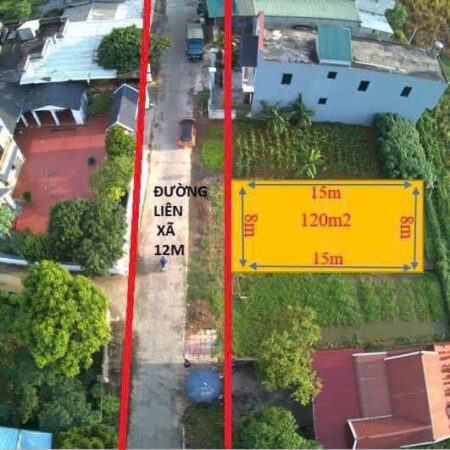 cc gửi bán 120m full thổ cư bám mặt đường liên xã giá DT