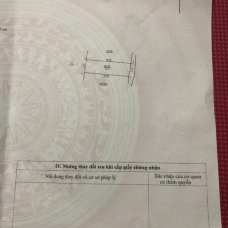 Bán thổ cư Cao Trung Hoài Đức 33.4m2 giá rẻ nhất 2,5 tỷ