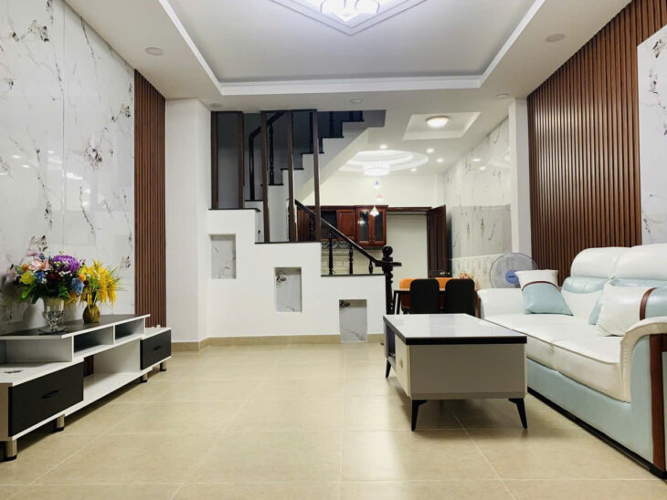 HẺM XE HƠI ĐỖ CỬA – 45m2 – 2 TẦNG- THỐNG NHẤT – P.10 – GÒ VẤP – NHÀ MỚI Ở NGAY – NHỈN 5Đ