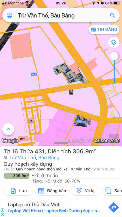 CHÍNH CHỦ CẦN BÁN GẤP LÔ ĐẤT