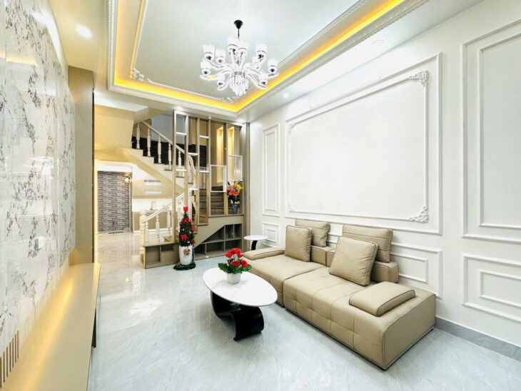 Nhà đẹp 45m 3.5 tầng Trại Lẻ – Lê Chân, hướng Tây Bắc – Giá 2.65 tỉ