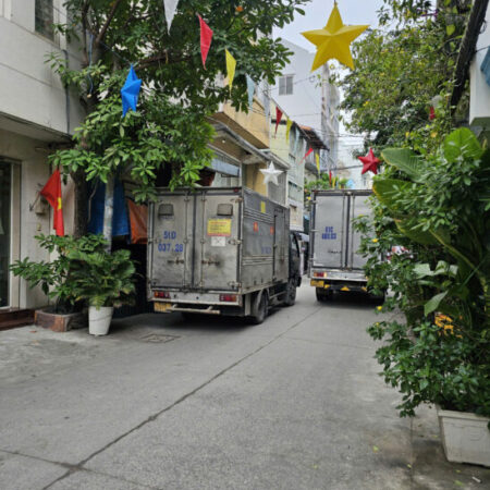 Đường xe tải tránh???? nhau Nhà ngay trung tâm Q 4 4 TẤM NGANG 3.6 NỞ 3.8 DÀI 15M DƯỚI 7.1 TỶ