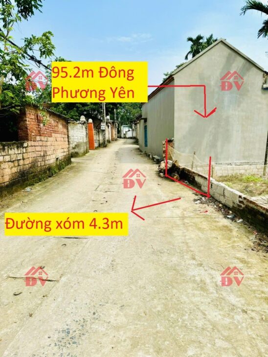 SIÊU PHẨM GIÁ 2,050 TỶ ĐẤT TẠI ĐÔNG PHƯƠNG YÊN-CHƯƠNG MỸ D/T:95,2M