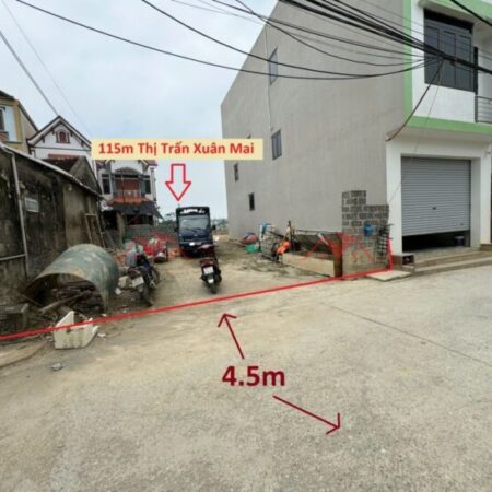 SIÊU PHẨM GIÁ 2,850 TỶ ĐẤT TẠI TT XUÂN MAI-CHƯƠNG MỸ D/T:115M