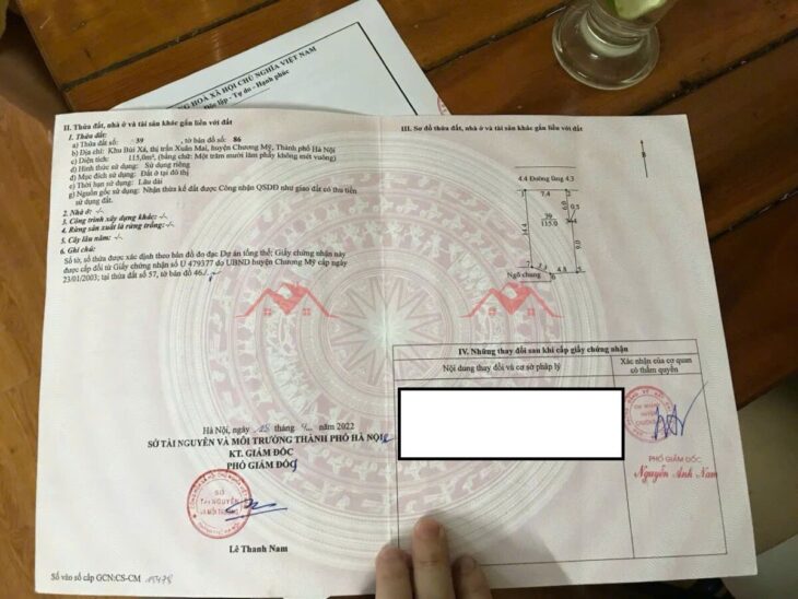 SIÊU PHẨM GIÁ 2,850 TỶ ĐẤT TẠI TT XUÂN MAI-CHƯƠNG MỸ D/T:115M