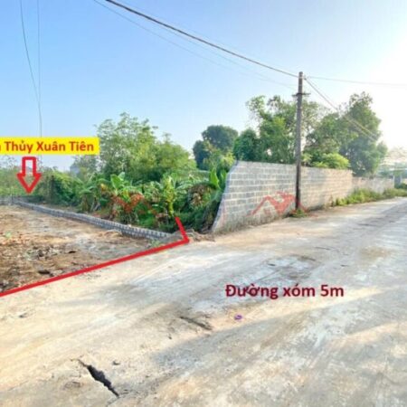 SIÊU PHẨM GIÁ 1,8 TỶ ĐẤT TẠI THỦY XUÂN TIÊN-CHƯƠNG MỸ D/T:169M