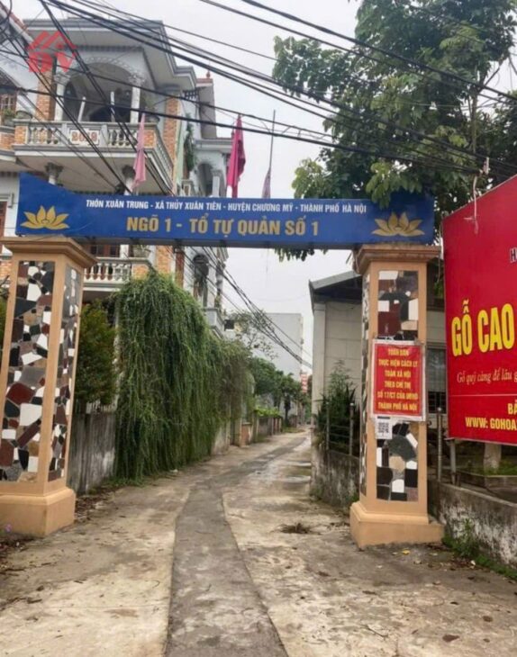 SIÊU PHẨM GIÁ 1,750 TỶ ĐẤT TẠI THỦY XUÂN TIÊN-CHƯƠNG MỸ D/T:102M