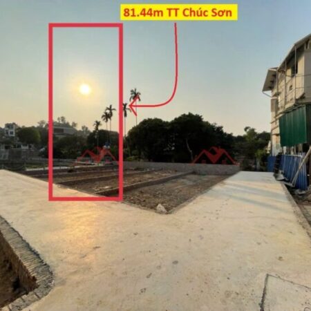 SIÊU PHẨM GIÁ 4,950 TỶ ĐẤT TẠI TT CHÚC SƠN-CHƯƠNG MỸ D/T:81,44M