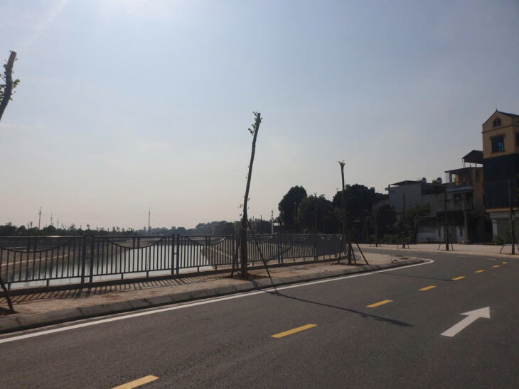 Bán mảnh đất Yên Mỹ 2 mặt DT105m, ô tô tránh view hồ thoáng chỉ 8.x tỷ