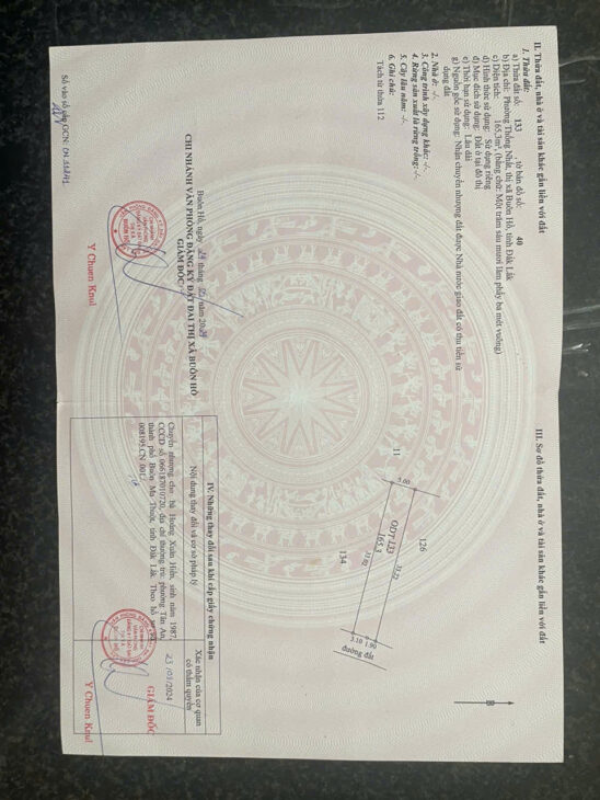 Chính Chủ Cần Bán Nhanh Lô Đất Xã Thống Nhất , TX Buôn Hồ, Đắk Lắk.