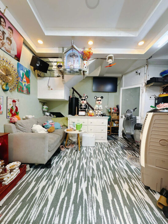 SÁT MẶT TIỀN ĐƯỜNG TÔN ĐẢN GIAO VĨNH KHÁNH PHỐ ẨM THỰC Q4 NGANG 4 M X DT SD 64 M2 HƠN 2 TỶ –