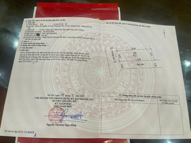 DT;55 full trung tâm xã đồi miễu đường ô tô chạy thông giá chưa đến 1 tỷ