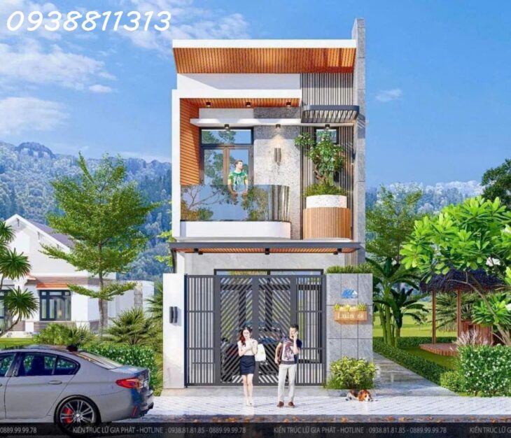 Nhà Phố Hiện Đại 1 Trệt 1 Lầu – Định Hoà- Đường ĐX 070 TDM