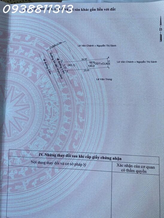 Đất Mặt Tiền Dx 080 Định Hoà, Thủ Dầu Một, BD, ngay BV Đa Khoa 1500G