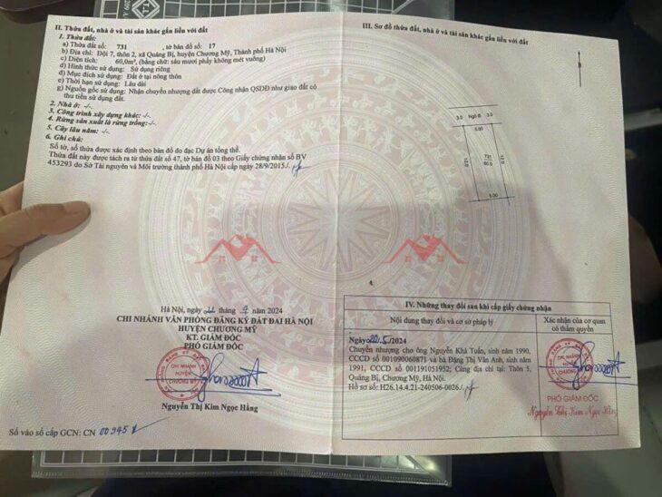 SIÊU PHẨM GIÁ 1,950 TỶ ĐẤT TẠI QUẢNG BỊ-CHƯƠNG MỸ D/T:60M