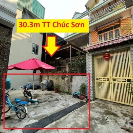 SIÊU PHẨM GIÁ 2,1 TỶ ĐẤT TẠI TT CHÚC SƠN-CHƯƠNG MỸ D/T:30,3M