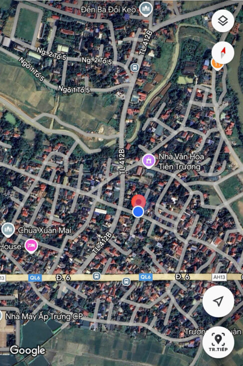 tiên trượng thị trấn xuân mai 72,1m giá 2,1x tỷ đường ô tô tải chỵ thông