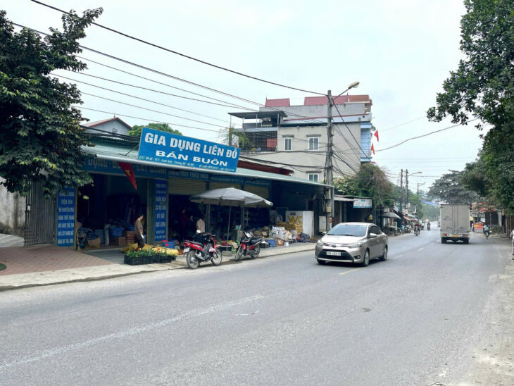 tiên trượng thị trấn xuân mai 72,1m giá 2,1x tỷ đường ô tô tải chỵ thông