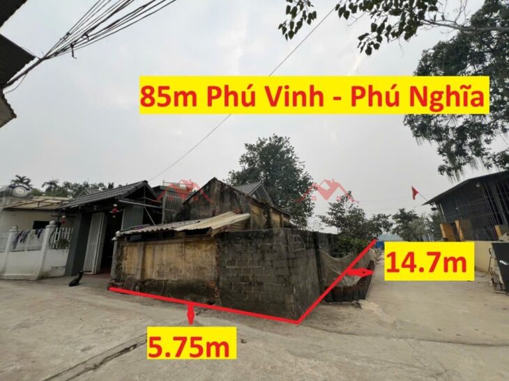 SIÊU PHẨM GIÁ 3,2 TỶ ĐẤT TẠI PHÚ NGHÃ-CHƯƠNG MỸ D/T:85M