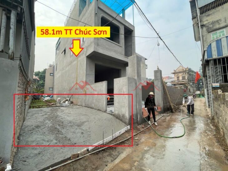 SIÊU PHẨM GIÁ 2,7 TỶ ĐẤT TẠI TT CHÚC SƠN-CHƯƠNG MỸ D/T:58,1M