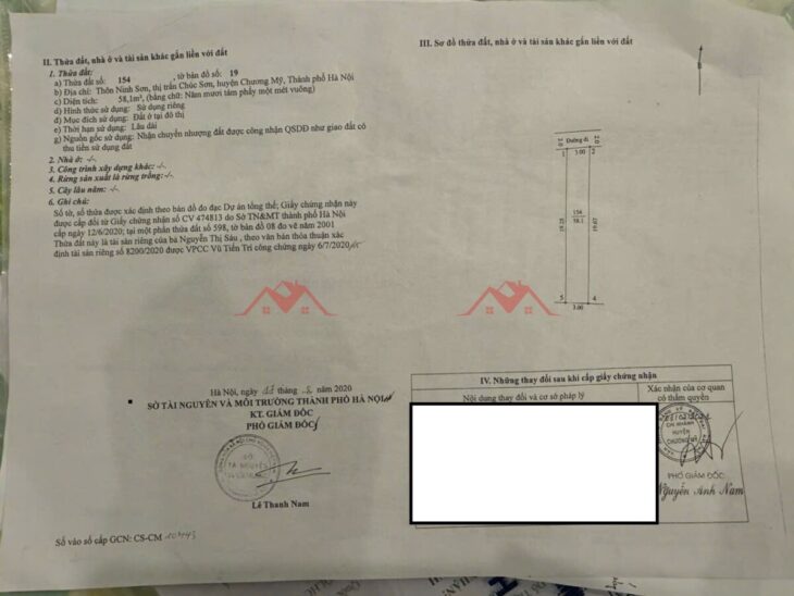 SIÊU PHẨM GIÁ 2,7 TỶ ĐẤT TẠI TT CHÚC SƠN-CHƯƠNG MỸ D/T:58,1M