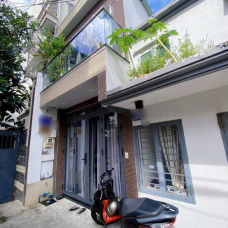 5.5 tỷ- BÁN NHÀ PHAN VĂN TRỊ P12 BT- NGANG LỚN 7M -DT 63M2