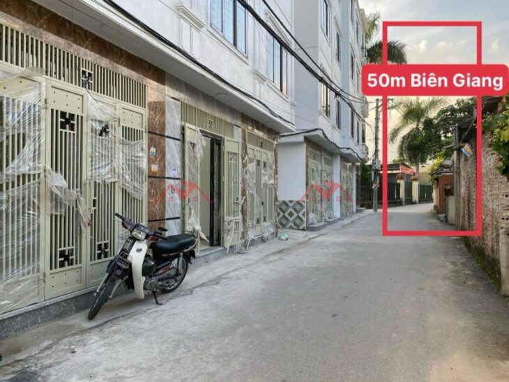 SIÊU PHÂM GIÁ 4,6 TỶ ĐẤT TẠI BIÊN GIANG-QUẬN HÀ ĐÔNG D/T:50M