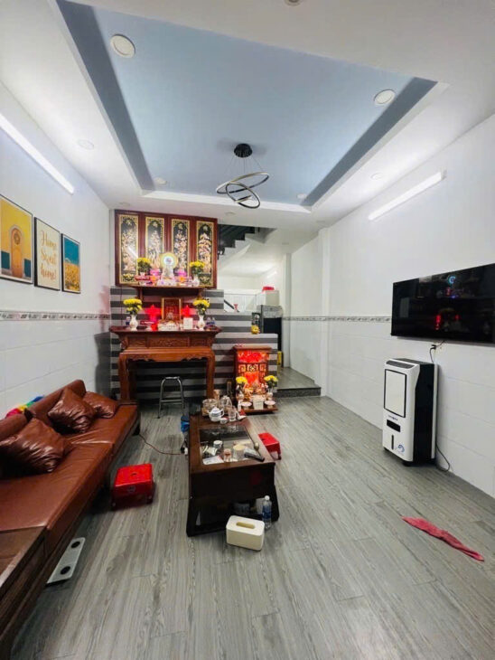 TÂN HOÀ ĐÔNG – DT: 52m2 ( 4 x 13 ) 2 TẦNG – 2PN – HẺM XE TẢI – CHỈ NHỈNH 4 TỶ
