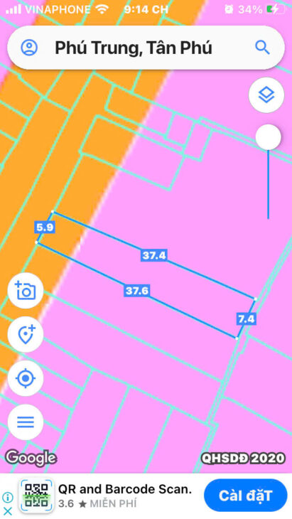 Căn hộ DV 30p Mặt tiền Khuông Việt – Tân Phú, Diện tích khủng 207m2, giá chỉ 29 tỷ.