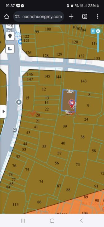 SIÊU PHẨM GIÁ 1,6 TỶ ĐẤT TẠI TT XUÂN MAI-CHƯƠNG MỸ D/T:52,5M