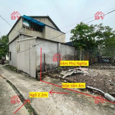 SIÊU PHẨM GIÁ 1,680 TỶ ĐẤT TẠI PHÚ NGHĨA-CHƯƠNG MỸ D/T:64M