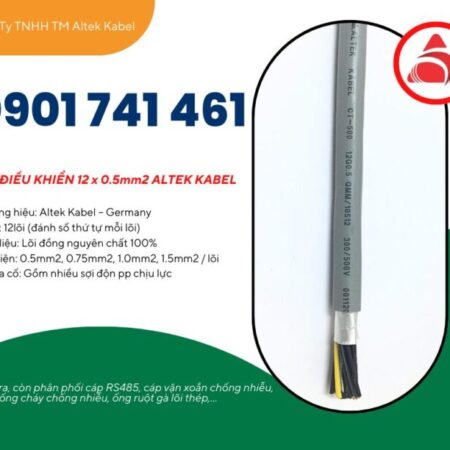 Cáp điều khiển 12×0.5 Huế, Nghệ An, Hà Tĩnh, Quảng Bình