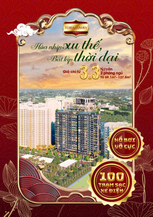 Mở bán căn hộ đầu tiên tại Nam Sài Gòn – Terra Luxury đẳng cấp 5 sao – Hỗ trợ vay 80%