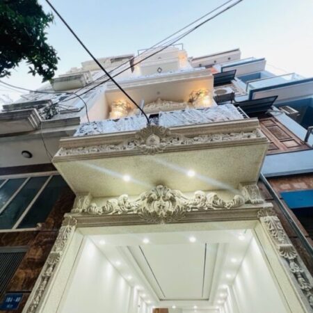 CHỈ NHỈNH 8 TỶ – SỞ HỮU NGAY NHÀ ĐẸP ĐÓN TẾT KHU PHÂN LÔ DÂN TRÍ CAO, 6 TẦNG 40m2 THANG MÁY, Ô TÔ