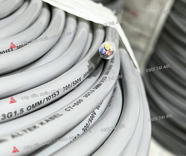 Cáp điều khiển 3×0.75 Bình Định, Phú Yên, Khánh Hoà