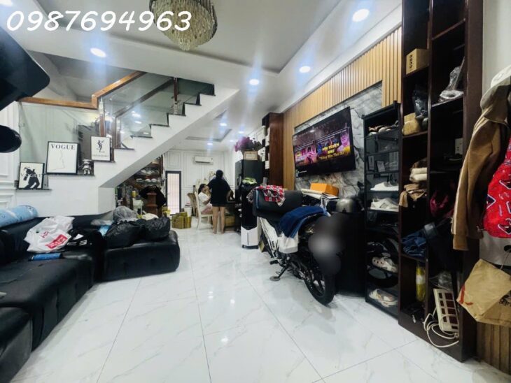 Q8 P3 ÂU DƯƠNG LÂN 4.05×10.3M 2 MẶT TIỀN HẺM TRƯỚC SAU SỔ VUÔNG ĐẸP PHÁP LÝ CHUẨN 4.xT