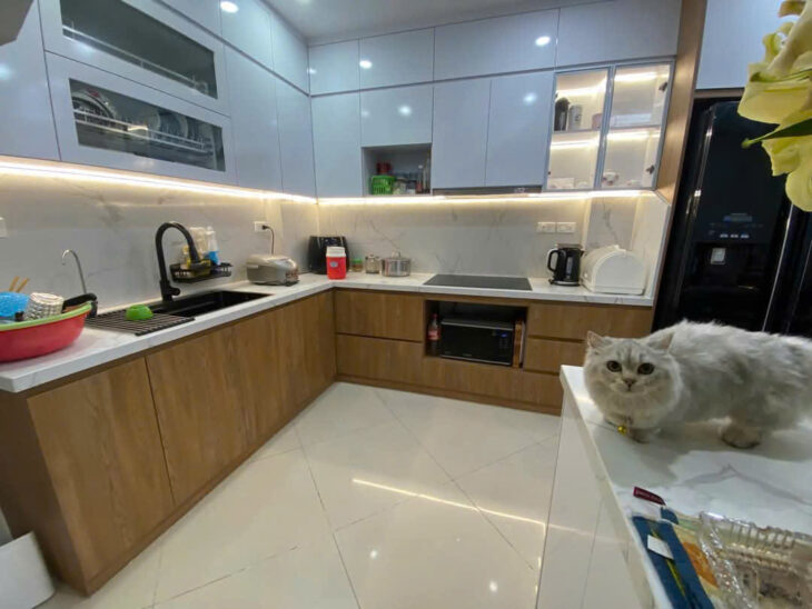 Bán gấp nhà phố Yên Phụ 48m2, 5 tầng cực đẹp tặng full nội thất tiền tỷ gần Hồ Tây