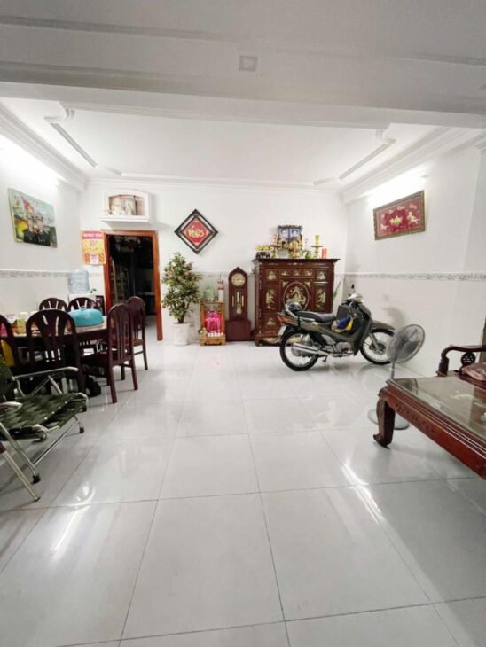 NHÀ MẶT TIỀN Q8 DƯƠNG BÁ TRẠC – XE HƠI NGỦ TRONG NHÀ – 4 TẦNG- BỀ NGANG RỘNG 5.3M – 12 TỶ –