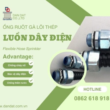 Ống Thép Luồn Dây Điện – Electrical Steel Conduit, Ống Luồn Dây Điện, Ống Ruột Gà Lõi Thép Bọc Nhựa