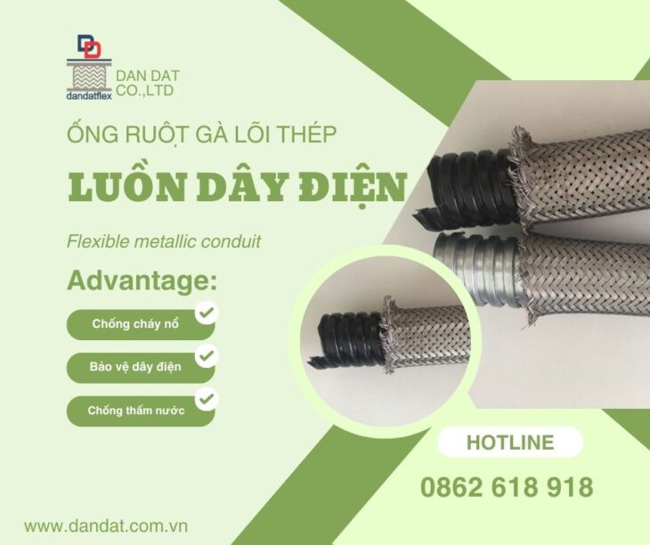 Ống Thép Luồn Dây Điện – Electrical Steel Conduit, Ống Luồn Dây Điện, Ống Ruột Gà Lõi Thép Bọc Nhựa