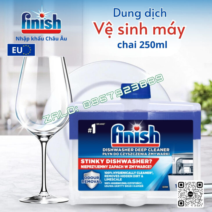 VIÊN RỬA BÁT FINISH NHẬP KHẨU CHÂU ÂU CHÍNH HÃNG, UY TÍN, CHẤT LƯỢNG