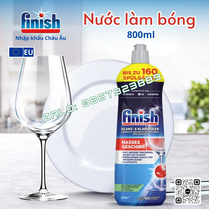 VIÊN RỬA BÁT FINISH NHẬP KHẨU CHÂU ÂU CHÍNH HÃNG, UY TÍN, CHẤT LƯỢNG