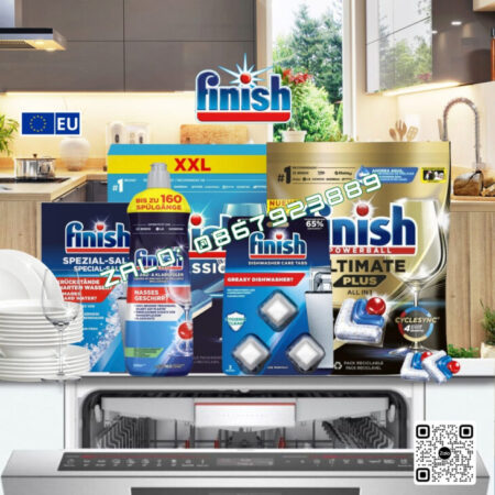 VIÊN RỬA BÁT FINISH NHẬP KHẨU CHÂU ÂU CHÍNH HÃNG, UY TÍN, CHẤT LƯỢNG