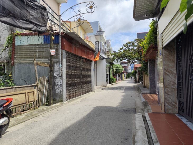 Đất mặt ngõ 727 Ngô Gia Tư, 100m, Giá 45 tr/m ô.tô qua lại, thông Lê Hồng Phong